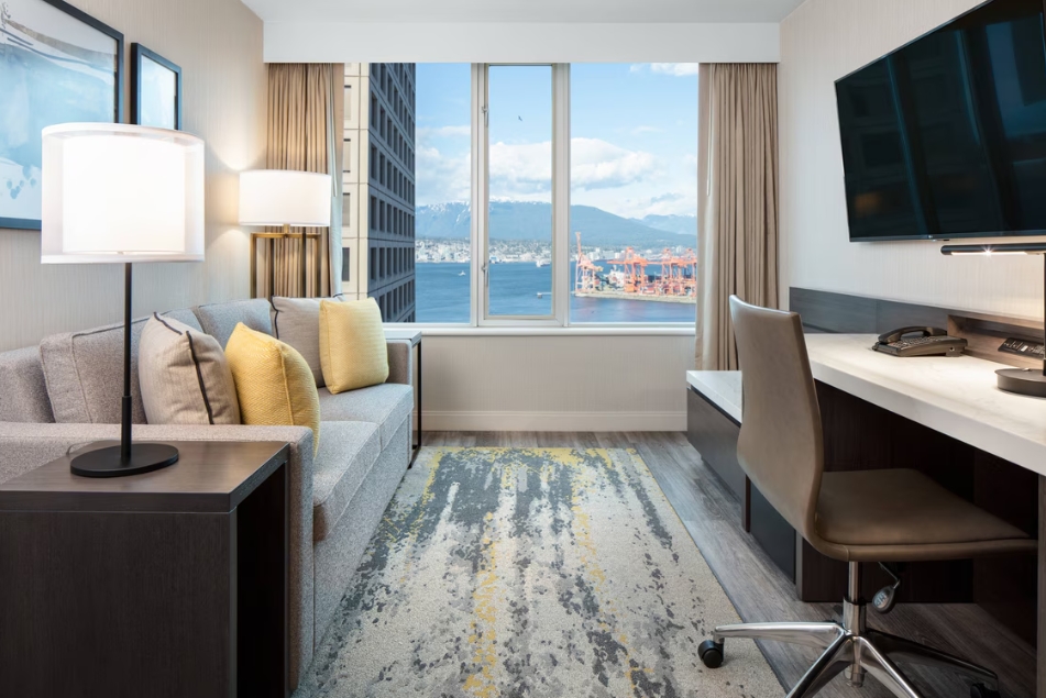 1 King, Sofa bed, Partial harbor view-Delta Hotels & Suites