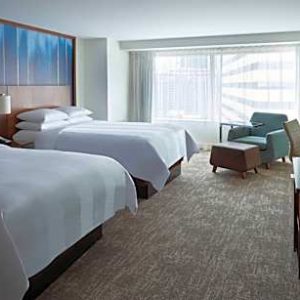 Marriott- 1 Bedroom 2 Double Beds with Sofabed Suite, City View