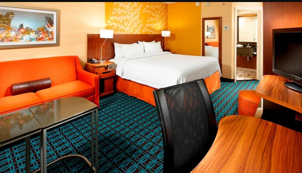 1 King Bed-Fairfield Inn by Marriott East Rutherford Meadowlands