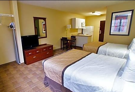 Studio 2 Double Beds- Extended Stay America Suites - Meadowlands - East Rutherford