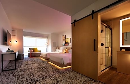 2 Queen Beds, View, High Floor-Reverb by Hard Rock Atlanta Downtown