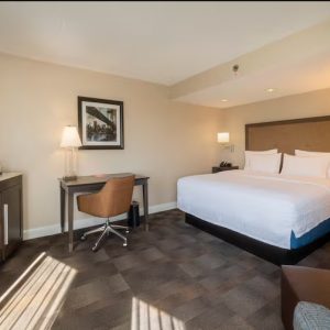 1 King Bed Corner Room with Shower Nonsmoking
