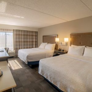 2 Queen Beds with Shower Nonsmoking