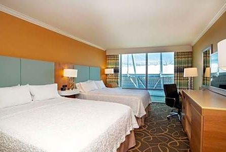 2 Queen Beds, City View, Hampton Inn & Suites, by Hilton