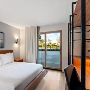 1 King Bed with Balcony-The Anthem Los Angeles Stadium District, Tapestry By Hilton