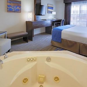 1 Bedroom 1 King Bed Suite, Jetted Tub-Holiday Inn Express Hotel & Suites Meadowlands Area