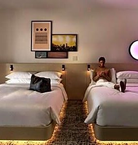2 Queen Beds-Reverb by Hard Rock Atlanta Downtown