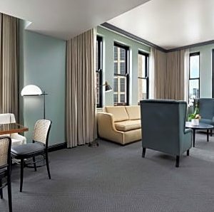1 Bedroom 1 King Bed Suite, Mobility Accessible, Roll in Shower-The Candler Hotel Atlanta, Curio Collection by Hilton